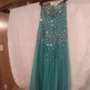 Dresses - Turquoise Prom Dress Dresses - Turquoise Prom Dress